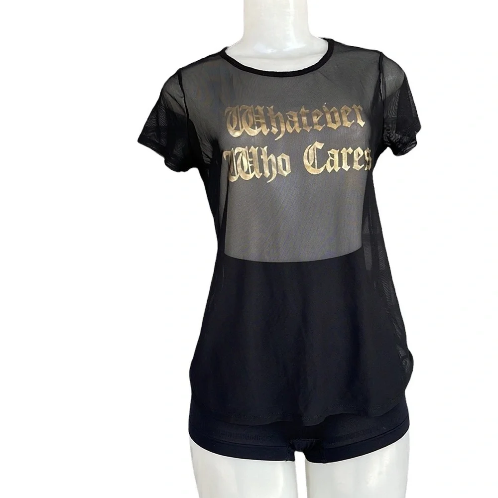 Color Code Sheer Top Size M - Picture 1 of 6